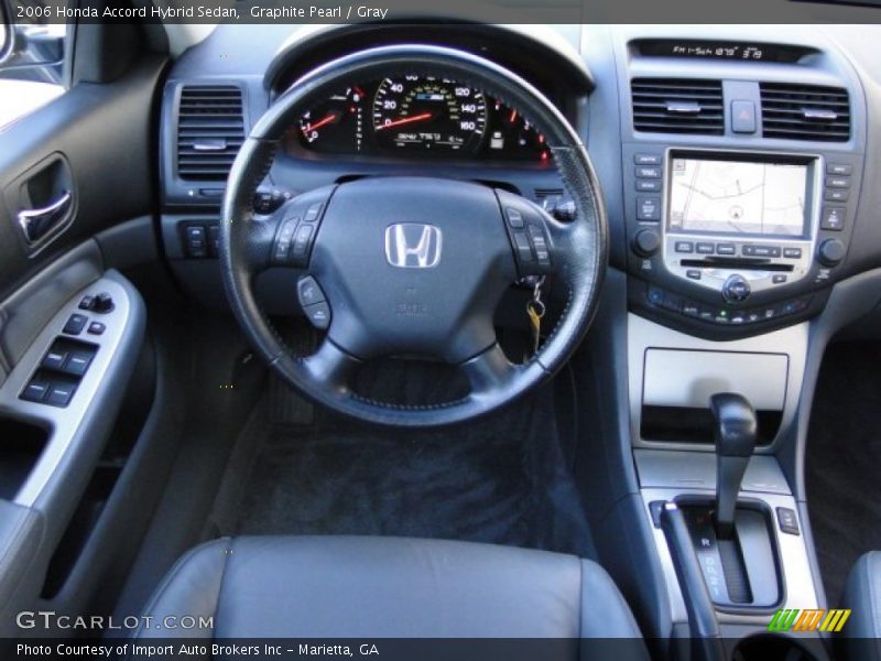 Dashboard of 2006 Accord Hybrid Sedan