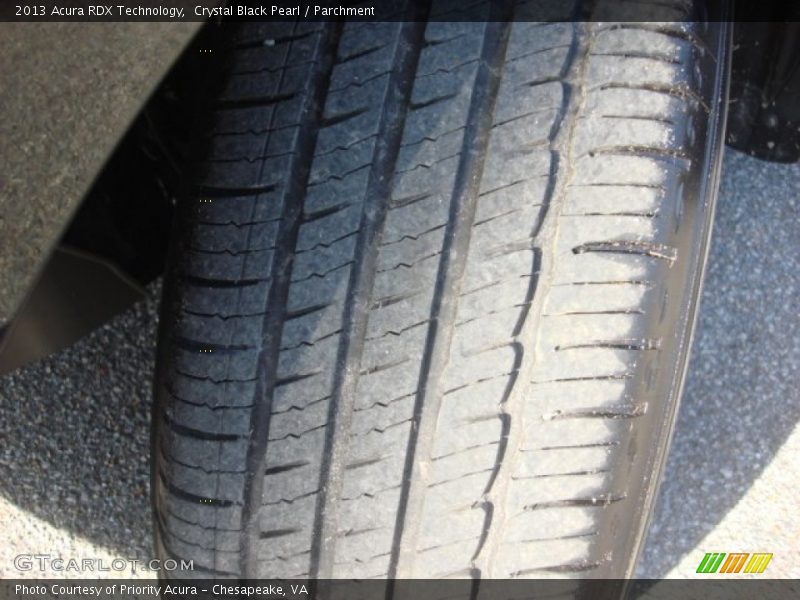 Crystal Black Pearl / Parchment 2013 Acura RDX Technology