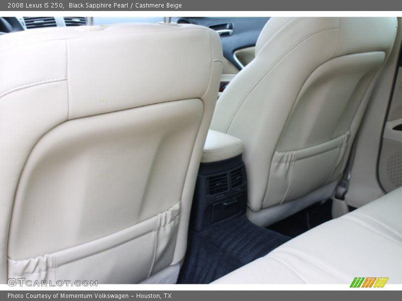 Black Sapphire Pearl / Cashmere Beige 2008 Lexus IS 250