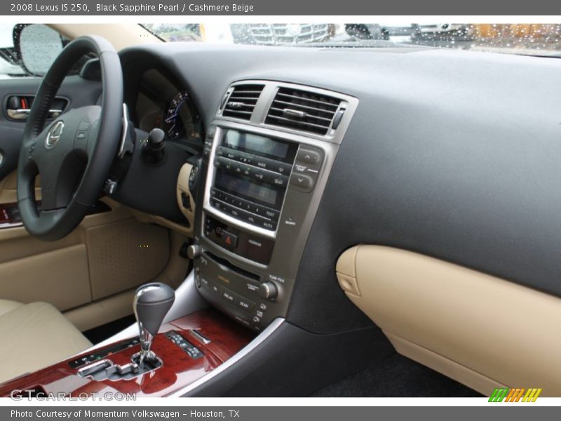 Black Sapphire Pearl / Cashmere Beige 2008 Lexus IS 250