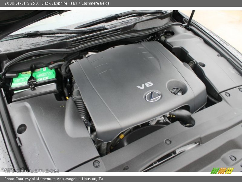 Black Sapphire Pearl / Cashmere Beige 2008 Lexus IS 250