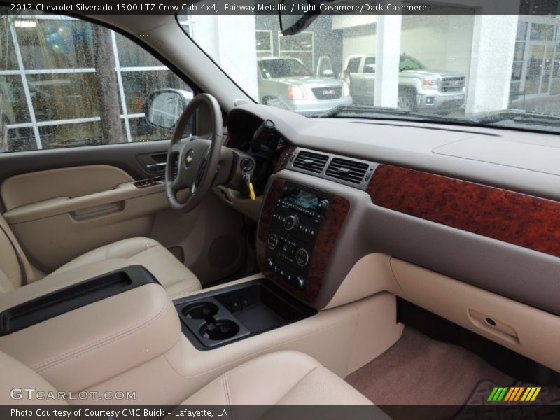 Fairway Metallic / Light Cashmere/Dark Cashmere 2013 Chevrolet Silverado 1500 LTZ Crew Cab 4x4