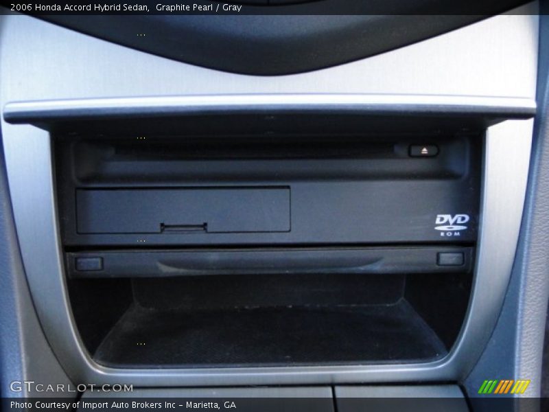 Graphite Pearl / Gray 2006 Honda Accord Hybrid Sedan