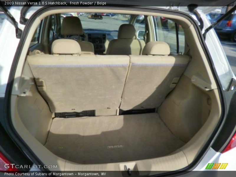 Fresh Powder / Beige 2009 Nissan Versa 1.8 S Hatchback