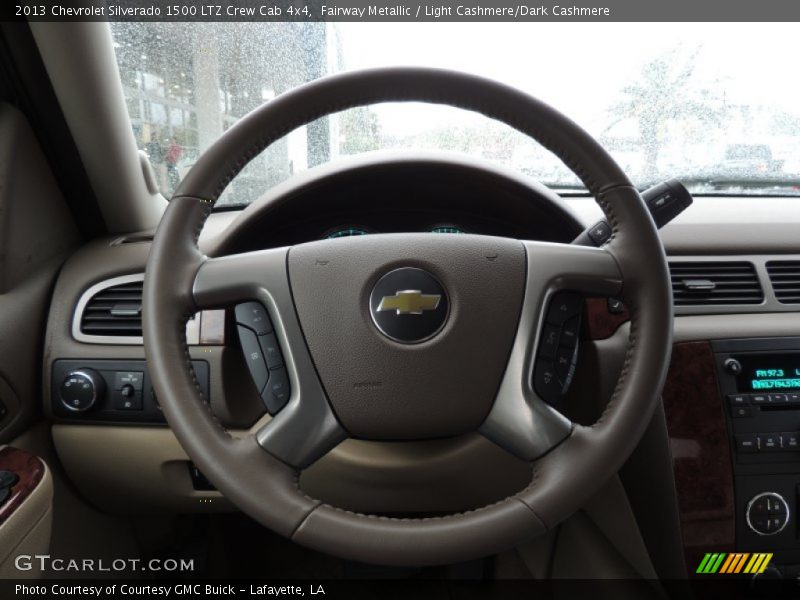 Fairway Metallic / Light Cashmere/Dark Cashmere 2013 Chevrolet Silverado 1500 LTZ Crew Cab 4x4