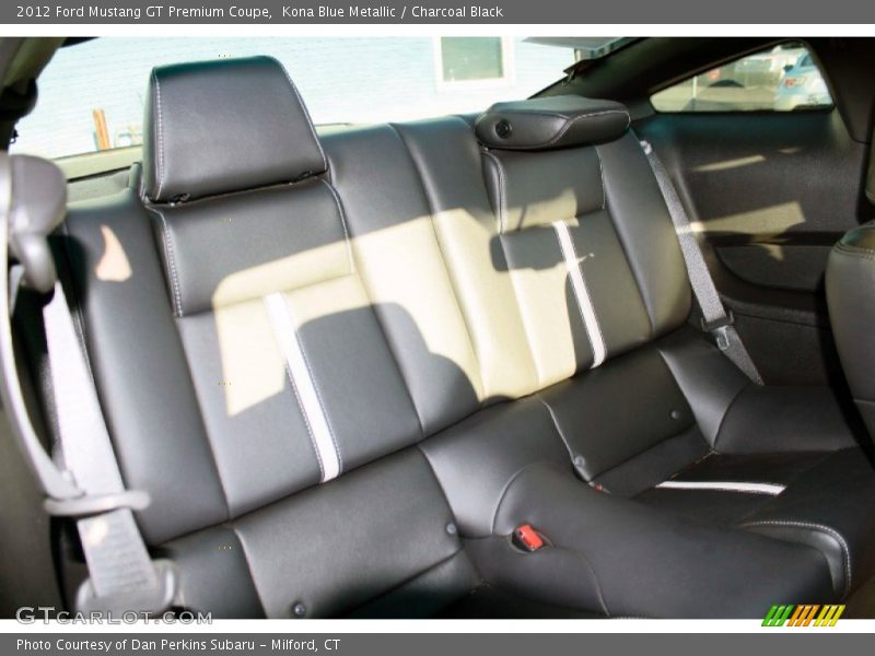 Kona Blue Metallic / Charcoal Black 2012 Ford Mustang GT Premium Coupe