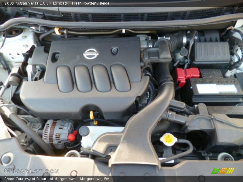 Fresh Powder / Beige 2009 Nissan Versa 1.8 S Hatchback