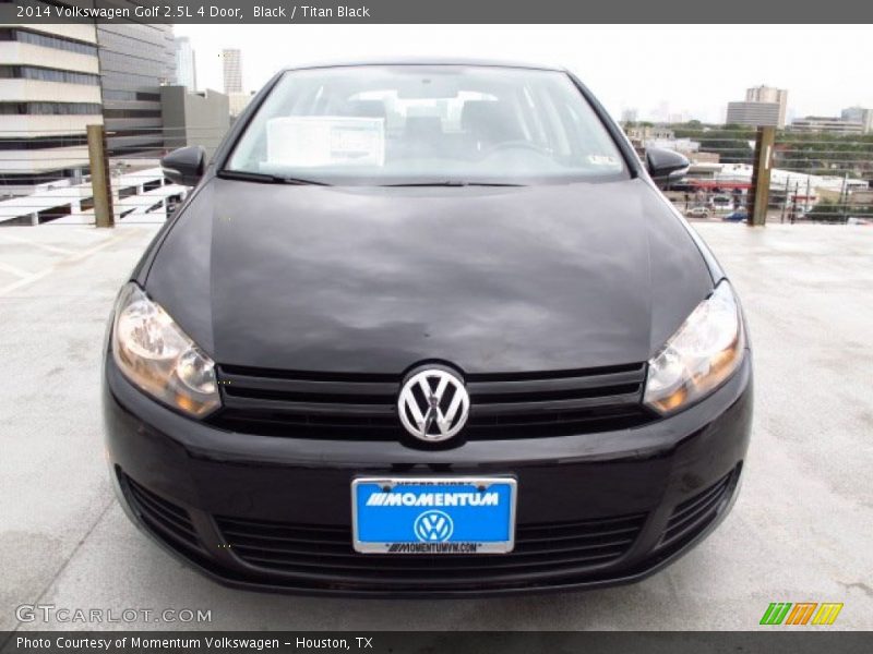 Black / Titan Black 2014 Volkswagen Golf 2.5L 4 Door