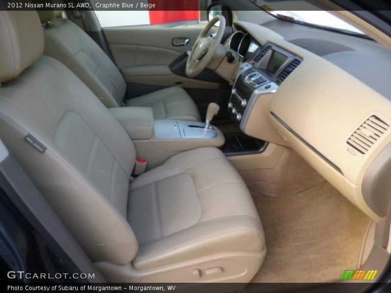 Graphite Blue / Beige 2012 Nissan Murano SL AWD