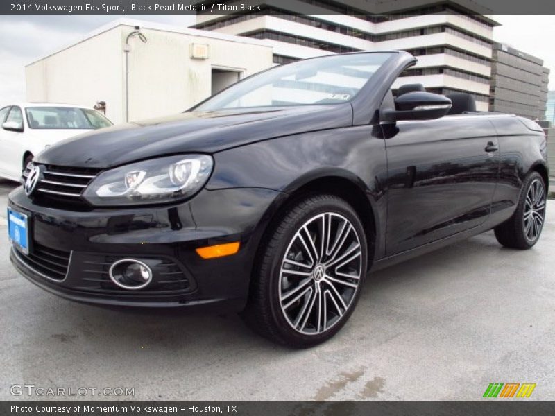 Black Pearl Metallic / Titan Black 2014 Volkswagen Eos Sport