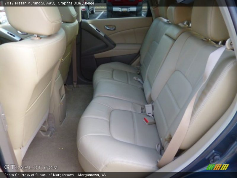 Graphite Blue / Beige 2012 Nissan Murano SL AWD
