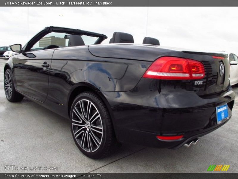 Black Pearl Metallic / Titan Black 2014 Volkswagen Eos Sport