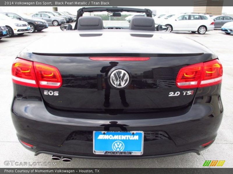 Black Pearl Metallic / Titan Black 2014 Volkswagen Eos Sport