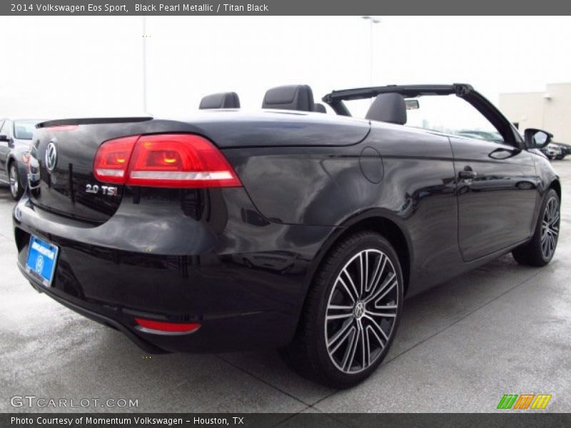 Black Pearl Metallic / Titan Black 2014 Volkswagen Eos Sport