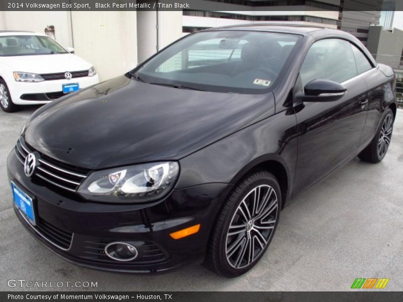 Black Pearl Metallic / Titan Black 2014 Volkswagen Eos Sport