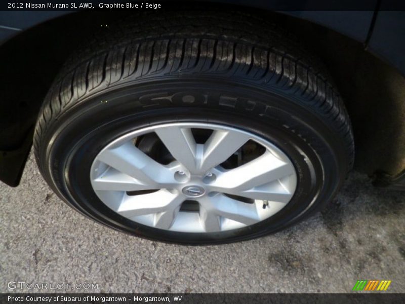 Graphite Blue / Beige 2012 Nissan Murano SL AWD