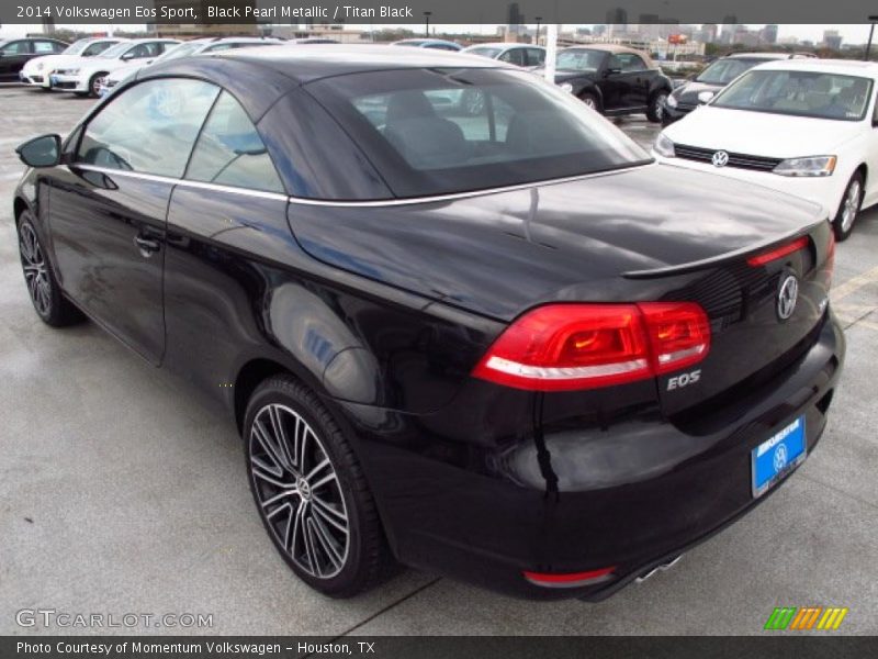 Black Pearl Metallic / Titan Black 2014 Volkswagen Eos Sport