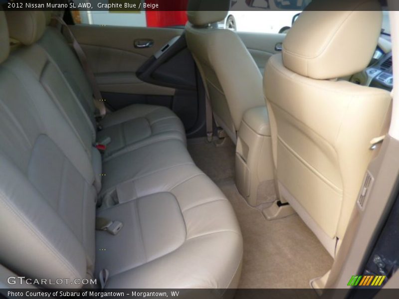 Graphite Blue / Beige 2012 Nissan Murano SL AWD