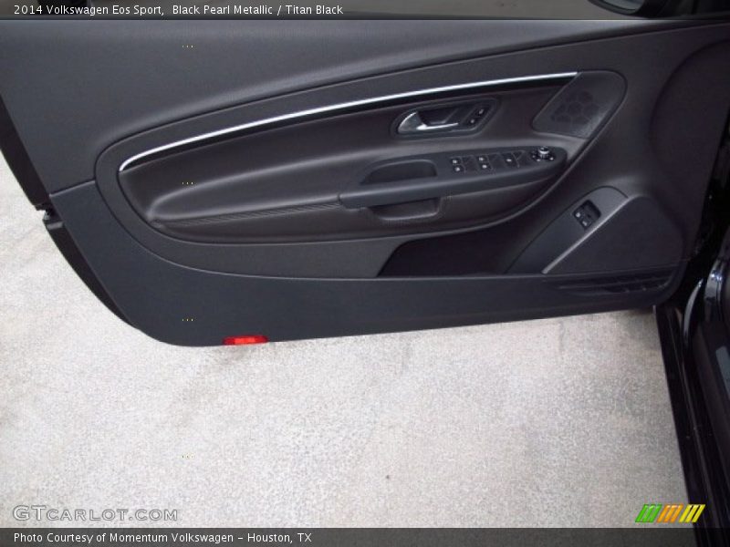 Black Pearl Metallic / Titan Black 2014 Volkswagen Eos Sport