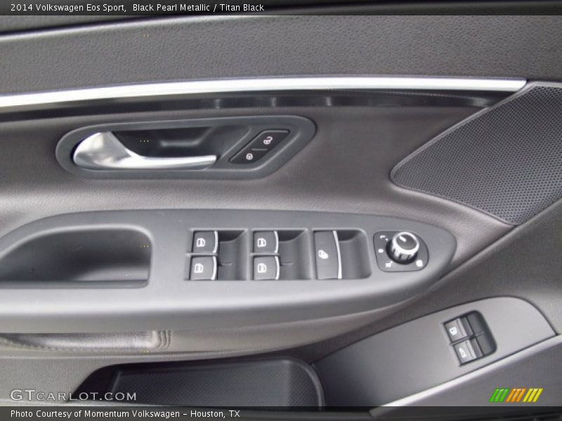 Black Pearl Metallic / Titan Black 2014 Volkswagen Eos Sport