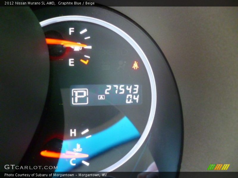 Graphite Blue / Beige 2012 Nissan Murano SL AWD