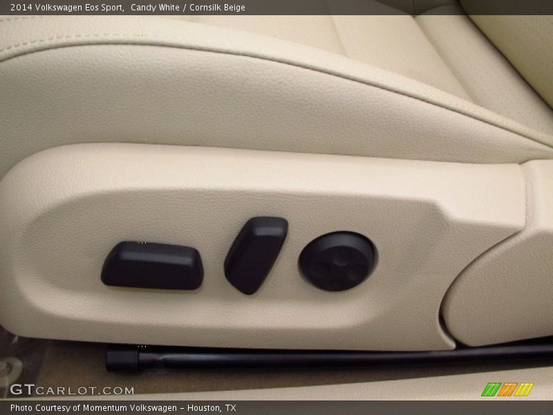 Candy White / Cornsilk Beige 2014 Volkswagen Eos Sport