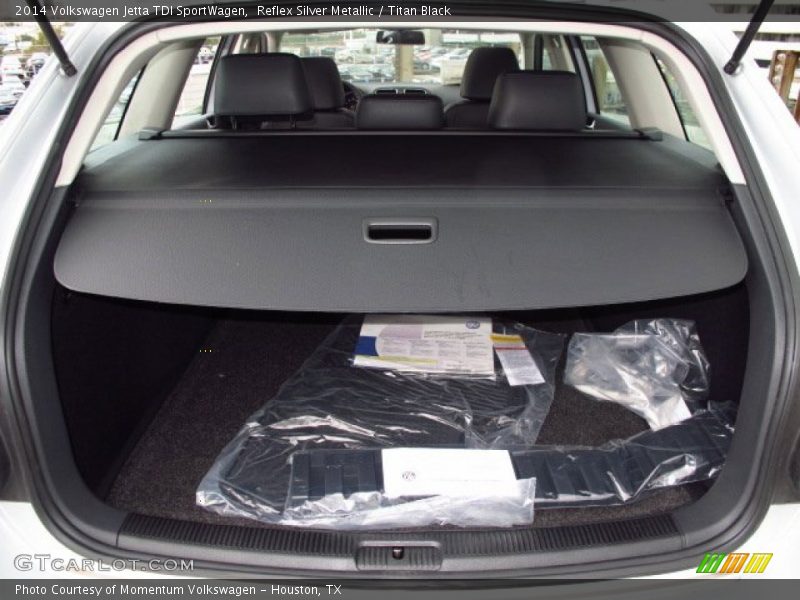 Reflex Silver Metallic / Titan Black 2014 Volkswagen Jetta TDI SportWagen