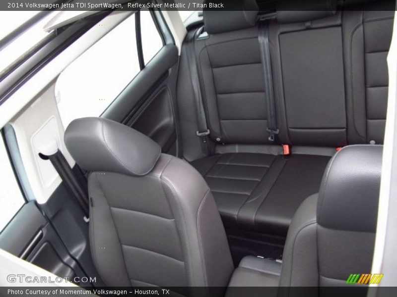 Reflex Silver Metallic / Titan Black 2014 Volkswagen Jetta TDI SportWagen