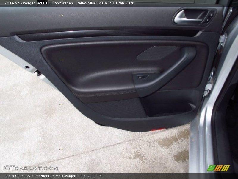 Reflex Silver Metallic / Titan Black 2014 Volkswagen Jetta TDI SportWagen