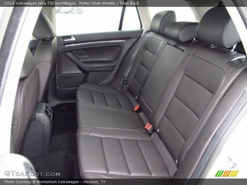 Reflex Silver Metallic / Titan Black 2014 Volkswagen Jetta TDI SportWagen