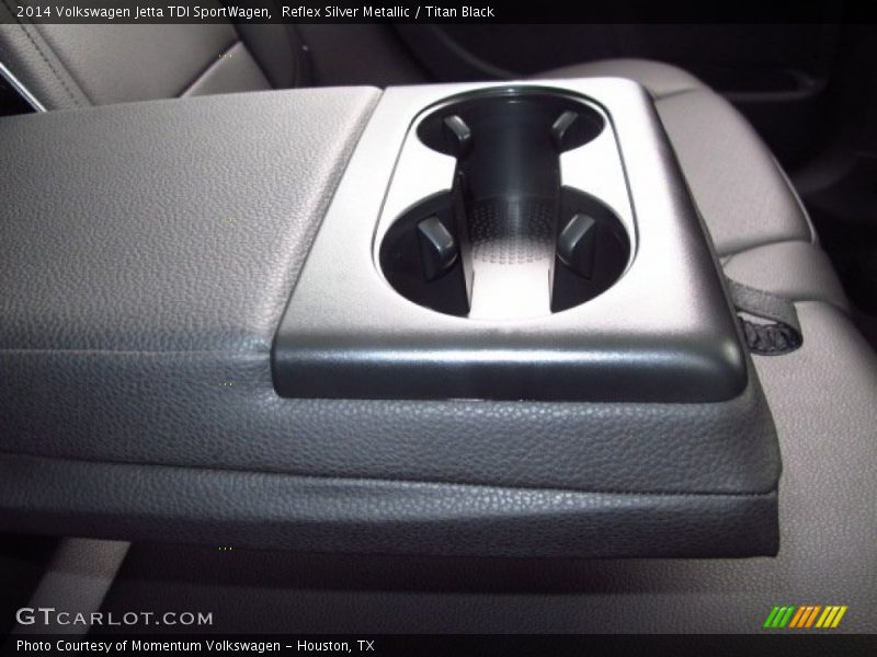 Reflex Silver Metallic / Titan Black 2014 Volkswagen Jetta TDI SportWagen