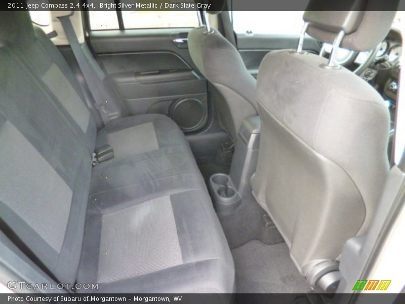 Bright Silver Metallic / Dark Slate Gray 2011 Jeep Compass 2.4 4x4