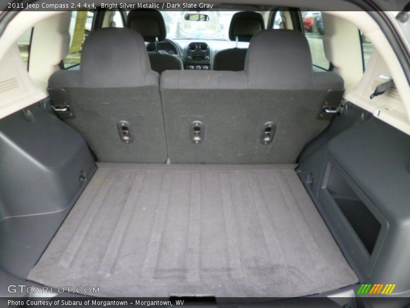 Bright Silver Metallic / Dark Slate Gray 2011 Jeep Compass 2.4 4x4