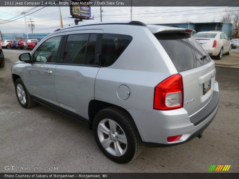Bright Silver Metallic / Dark Slate Gray 2011 Jeep Compass 2.4 4x4