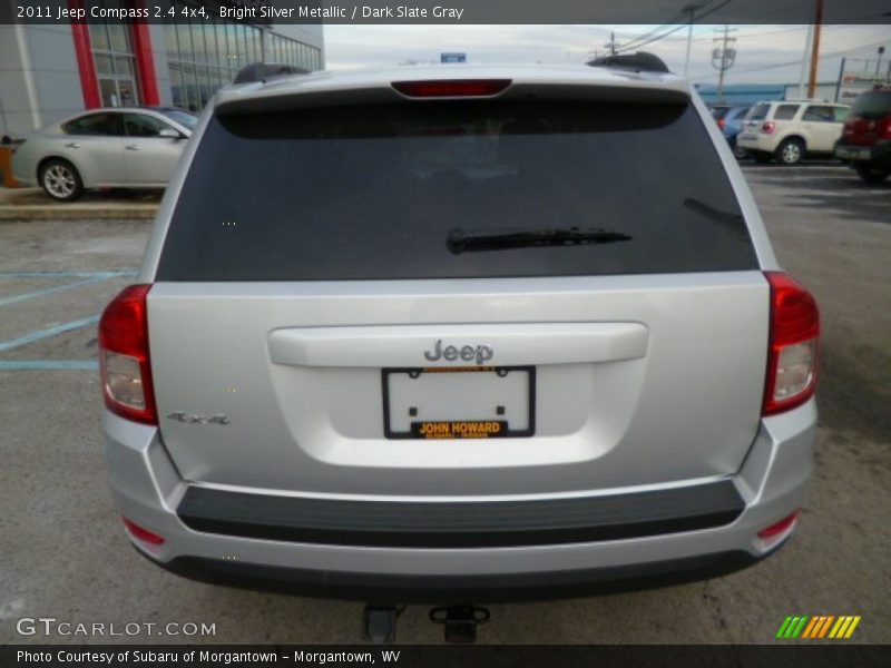 Bright Silver Metallic / Dark Slate Gray 2011 Jeep Compass 2.4 4x4