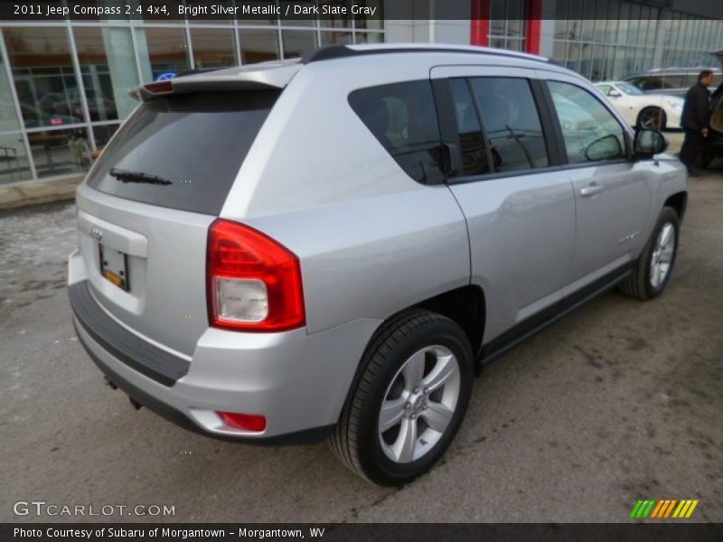 Bright Silver Metallic / Dark Slate Gray 2011 Jeep Compass 2.4 4x4