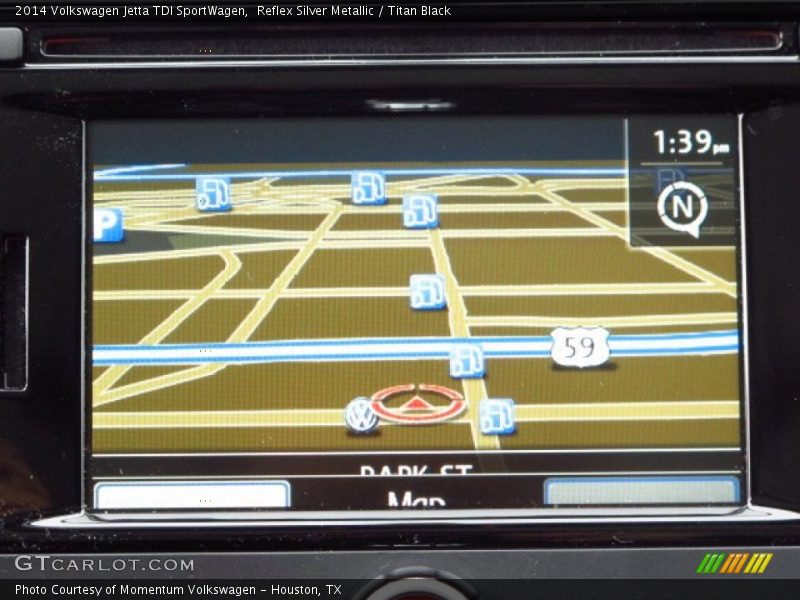 Reflex Silver Metallic / Titan Black 2014 Volkswagen Jetta TDI SportWagen
