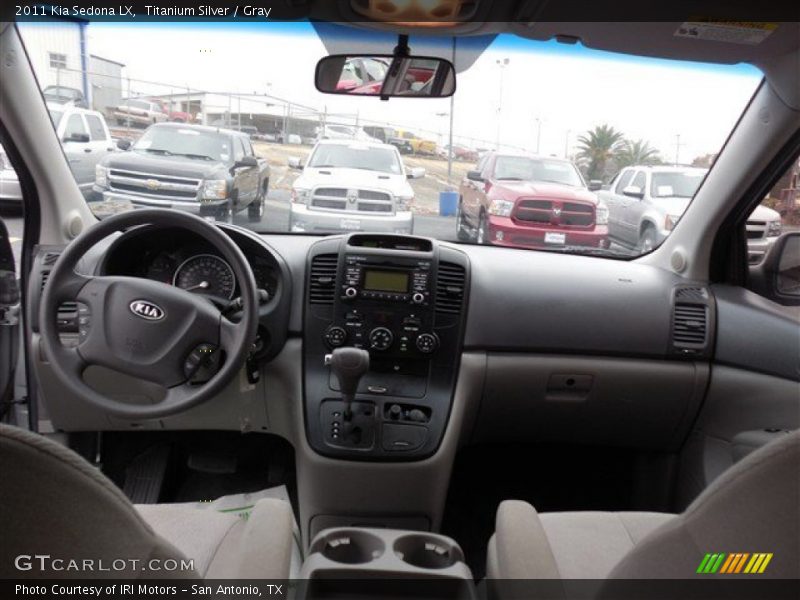 Titanium Silver / Gray 2011 Kia Sedona LX