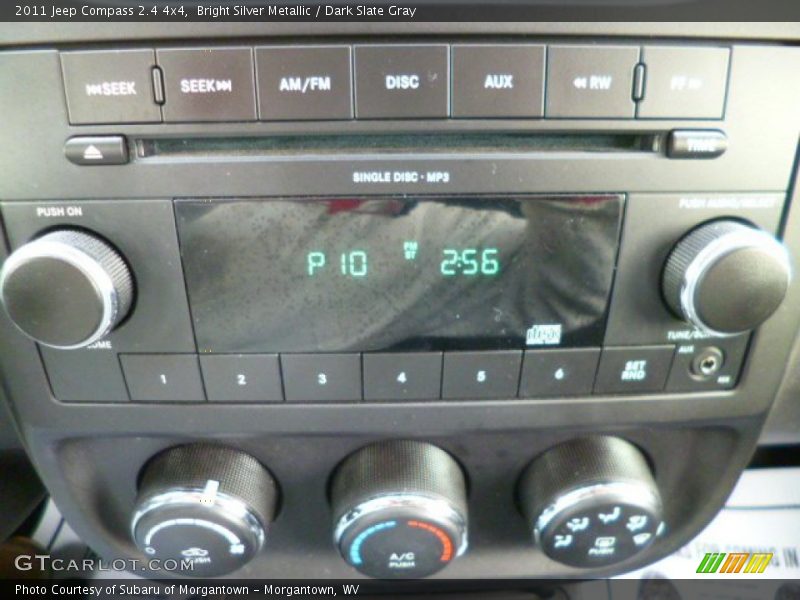 Bright Silver Metallic / Dark Slate Gray 2011 Jeep Compass 2.4 4x4