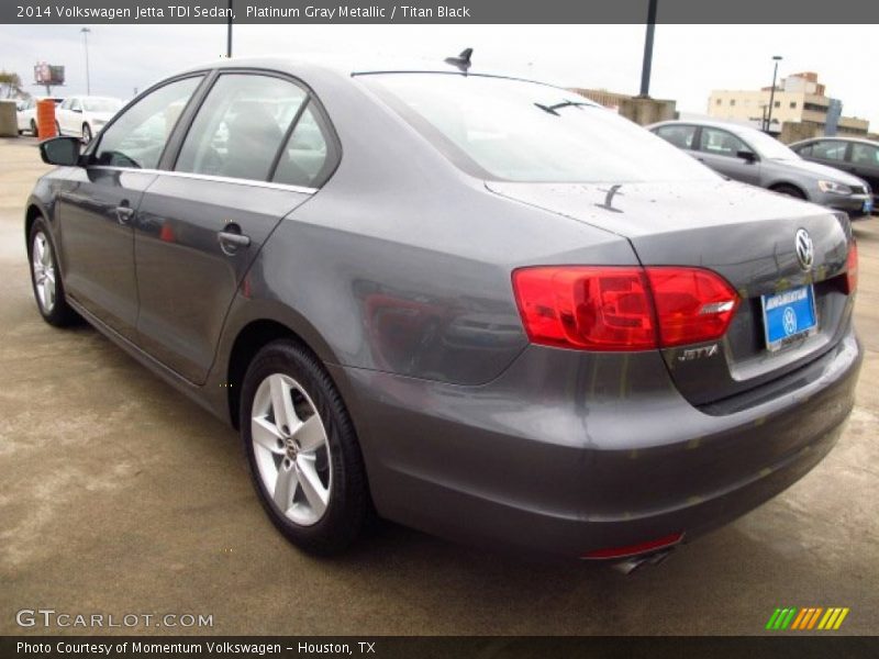 Platinum Gray Metallic / Titan Black 2014 Volkswagen Jetta TDI Sedan