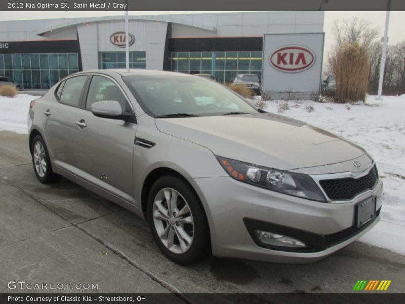 Satin Metal / Gray 2012 Kia Optima EX