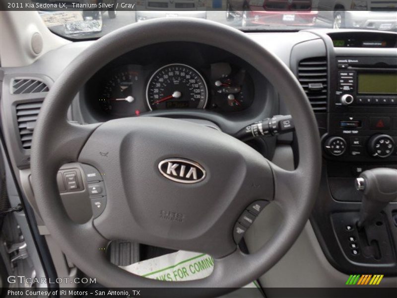 Titanium Silver / Gray 2011 Kia Sedona LX