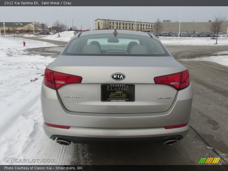 Satin Metal / Gray 2012 Kia Optima EX