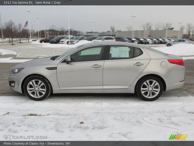Satin Metal / Gray 2012 Kia Optima EX