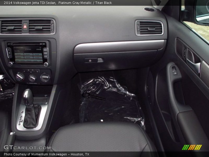 Platinum Gray Metallic / Titan Black 2014 Volkswagen Jetta TDI Sedan