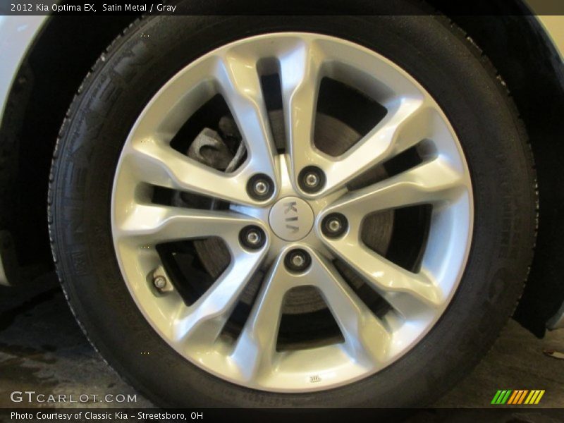 Satin Metal / Gray 2012 Kia Optima EX