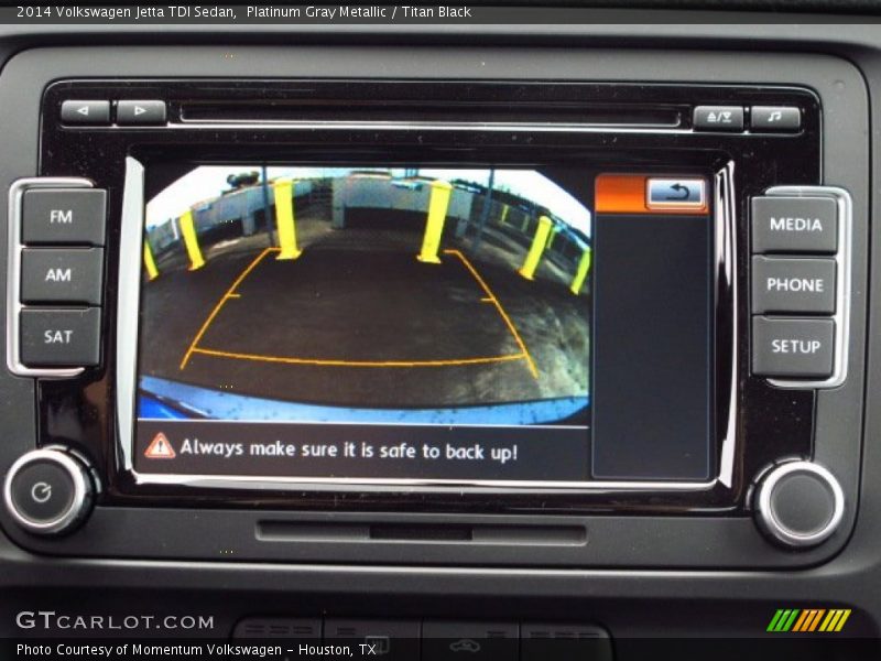 Platinum Gray Metallic / Titan Black 2014 Volkswagen Jetta TDI Sedan