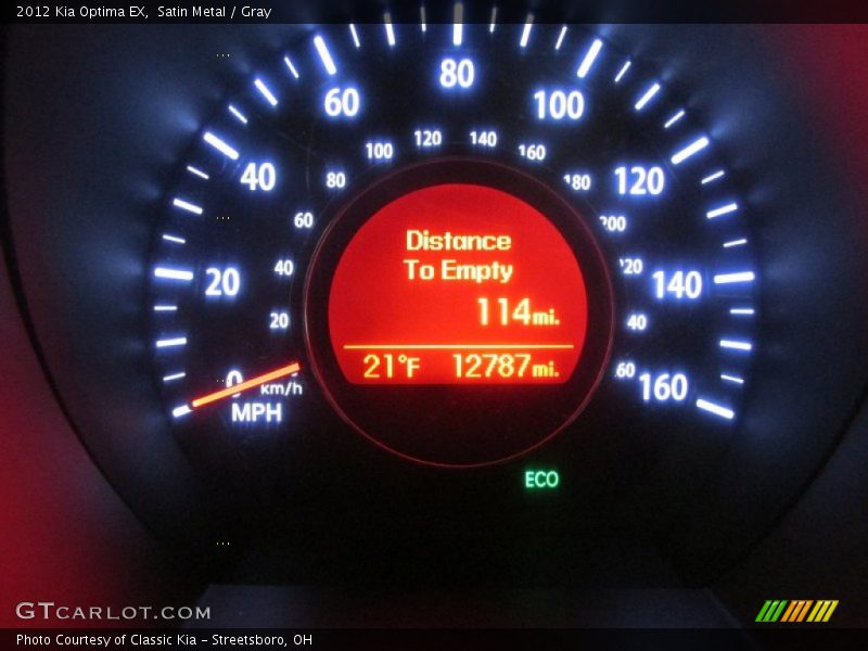 Satin Metal / Gray 2012 Kia Optima EX