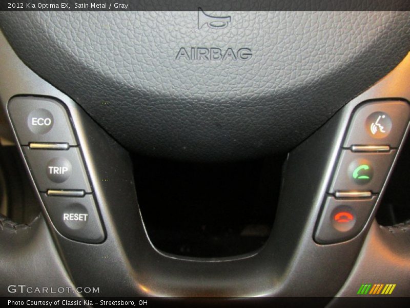 Satin Metal / Gray 2012 Kia Optima EX