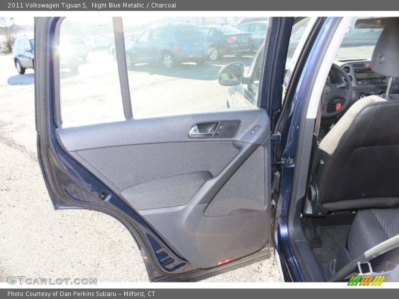 Night Blue Metallic / Charcoal 2011 Volkswagen Tiguan S
